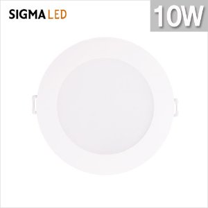 시그마 LED 원형 매입등 4인치 10W 2색상 다운라이트