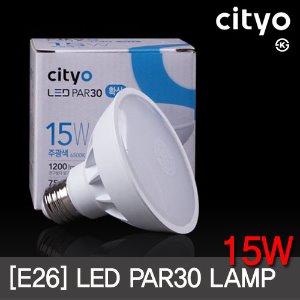 씨티오 LED PAR30 15W 확산형 KS 엘이디램프