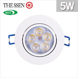 동성 LED 회전 매입등 3인치 5W
