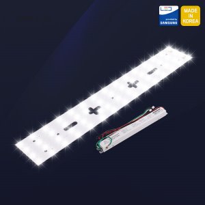 LED 거실1등 기판 안정기 25W 세트 국산 KS 삼성칩
