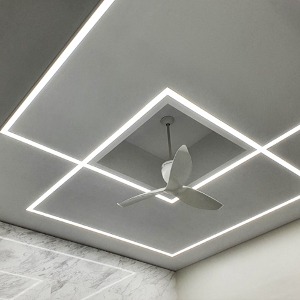 울빛 LED 라인 매입 시스템 40 3색상 최대 20미터 라인조명