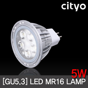 씨티오 LED MR16 5W 전구 12V 할로겐램프 대체형