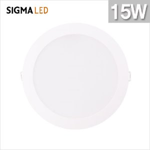 시그마 LED 원형 매입등 6인치 15W 다운라이트 (외경180)